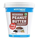 MYFITNESS Peanut Butter Chocolate Spread Crunchy 510g 23g Protein 9g Fiber