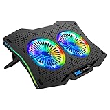 ZEBRONICS Zeb NC9000 Laptop Cooling pad with Dual 110mm Fan at 599
