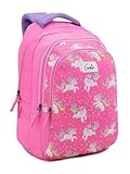 Genie Unicorn School Backpack for Girls 17 In27 Ltr
