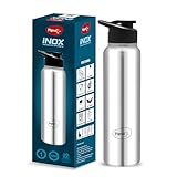 Pigeon by Stovekraft Stainless Steel INOX Hydra 1000 Drinking Water Bottle 900 ml Silver Pack of 1