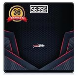 Healthgenie Weight Machine for Body Weight Thick Tempered Glass LCD Display