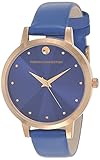 Amazon French Connection Leather Analog Blue Dial Womens Watch 1122