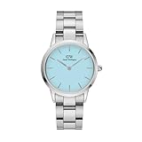 Daniel Wellington Iconic Link Capri Blue Dial Silver Watch at 6809