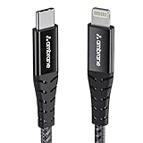 Ambrane Type C to Lightning Fast Charging Cable Compatible with iPhone