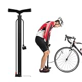 Suzec High Pressure DeluxeStrong Steel Air Pump for Bicycle