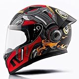 Vega Bolt Superhero ISI Certified Full Face Motorcycle Helmet 1639