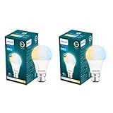 PHILIPS 10 w LED Bulb3 Colors in 1 LED Bulb Color Tunable White Pack of 2 b22d