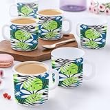 Larah by Borosil Opalware Mug Set Of 12 474