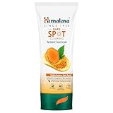 Himalaya Dark Spot Clearing Turmeric Face Scrub Organically Sourced Turmeric Reduce Dark Spots In 7 Days Gives Radiant Skin 50G