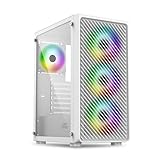 Ant Esports 211 Air MidTower Computer Case I Gaming Cabinet White