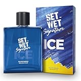Set Wet Ice Perfume for Men 100mlCitrusy Long Lasting Perfume for Men