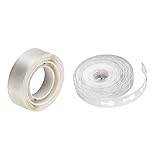 Just Party Adhesive Glue Dot 5 meter Arch Strip combo for WeddingAnniversaryBirthday Decoration 1 Roll Each
