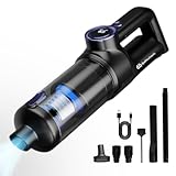 GoMechanic Wireless Vacuum Cleaner for Home and Car HighPower 14000 Pa Suction with BLDC Motor