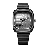 Fastrack Vyb Quartz Analog Blue Dial Steel Sheet Metal Strap Watch for MenFV30001QM01W