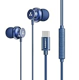 Ambrane TypeC Wired inEar Earphones with Mic Control Buttons