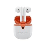 amazon basics True Wireless inEar Earbuds with Mic Touch Control IPX5 WaterResistance Bluetooth 53 Up to 36 Hours Play Time Voice Assistance and Fast Charging White