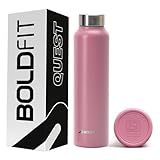Boldfit Stainless Steel Water Bottle BPAFree LeakProof RustFree Metal Bottle