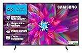Samsung 108 cm 43 inches Crystal 4K Vista Pro Ultra HD Smart LED TV