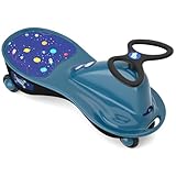 Lifelong Space Swing Car for Kids 15 Years SelfPowered Push Rideon Sturdy ABS Body NonSlip Wheels with up to 100kg Capacity