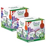 Odonil Bathroom Toilet Air Freshener Neem Mixed Fragrance Blocks Jasmine Lavender Orchid Rose 384g 48g x Pack of