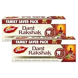 Dabur Dant Rakshak Ayurvedic Toothpaste 175g x 4 at Rs199