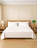 Symbol Premium 100 Pure Cotton Soft Bedsheet for Double Bed King Size 108×108 inches with 2 Pillow Covers