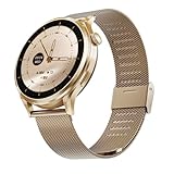 Boat Lunar Discovery Pro 139 Display Premium Metal Build Round Dial Emergency SOS Functional Crown Multiple Sports Modes HRSpO2 Sleep Tracking Smart Watch for Men Women Rose Gold