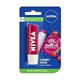 Amazon NIVEA Cherry Shine 48g Lip Balm24 H Melt in Moisture Formula 123