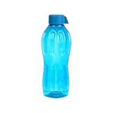 Signoraware Aqua Fresh BPA Free Plastic Bottle Airtight LeakProof Freezer Dishwasher safe Ideal for School Office Gym Outdoor Use Best for Storing Cold beverages 1Ltr Blue