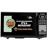 Panasonic 27L Convection Microwave OvenNNCT645BFDGBlack Mirror 360 Heat Wrap Magic