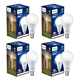 Philips Stellar Bright 12Watt LED Bulb B22 Base Crystal White Pack of 4