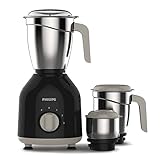 Philips HL7756 Mixer Grinder 750 watt with 3 Stainless Steel Jars 5 Years Motor Warranty