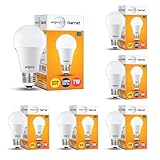 Wipro Garnet 7W LED Bulb for Home Office Pack of 6