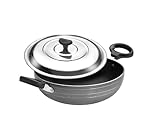 Crystal Aluminium Classic Kadhai with Lid 406