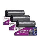 Ezee Live Life Ezee Way Black Garbage Bags for Dustbin90 Pcs