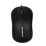 ZEBRONICS ZebComfort Wired USB Mouse 3Button 1000 DPI Optical Sensor Plug Play for WindowsMac Black