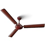 Longway Nexa 1200mm48 inch High Speed Antidust Decorative 5 Star Rated Ceiling Fan 400 RPM with 2 Years Warranty Brown Pack of 1
