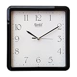 Ajanta Plastic Abstract Analog Wall Clock 216 Cm X 216 Cm X 32 Cm Black