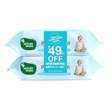 Mother Sparsh 99 Pure Water Unscented Baby Wipes with Lid I Natural Plant made cloth Super thick Wet Wipes I 72 pcspack Pack of 2 Super Saver Pack