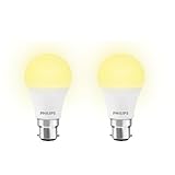 PHILIPS Ace Saver Base B22 12Watt LED Bulb Warm White Pack of 2