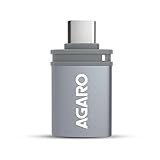 AGARO Blaze USB 30 to Type C OTG Adapter Compatible with Thunderbolt to USB Adapter Laptops Including MacBook Pro Air and All TypeC Devices Portable and HighSpeed Data Transfer