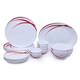 Larah by Borosil 21 Pcs Dinner set for 1173