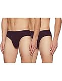 Levis 002 Mens 100 Pure Cotton Solid Brief LowRise Outer Elastic Waistband Pack of 2