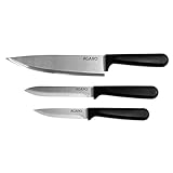 AGARO Majestic 3 Pcs Knife Set for Kitchen High Carbon Stainless Steel
