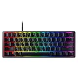 Razer Huntsman Mini Clicky Optical Purple Switch USBC Gaming Keyboard I RGB Customizable backlighting RZ0303390100R3M1 Black