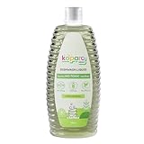 Koparo Organic Dishwash Liquid 750ml Lime And Basil Fragrance Natural Plant Based EcoFriendly Removes Tough Grease Soft on Hands Baby Pet Safe