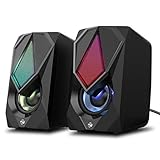 ZEBRONICS ZebWarrior II 10 watts 20 Multimedia Speaker with RGB Lights