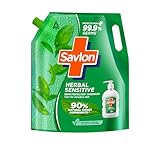 Savlon Herbal Sensitive Germ Protection Liquid Handwash Refill Pouch 13L ph Balanced