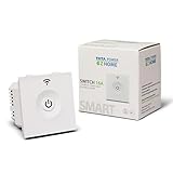Tata Power EZ Home Wifi MOSFET Smart Switch 16A 1 Channel Modular Home Automation Product 2_Way Track Power Usage White