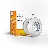 wipro Polycarbonate Garnet 2W Led Integrated Spotlight Green Color Compact Design Ceiling Spot Light for Cabinets Wardrobes Cutout 33MmPack of 3